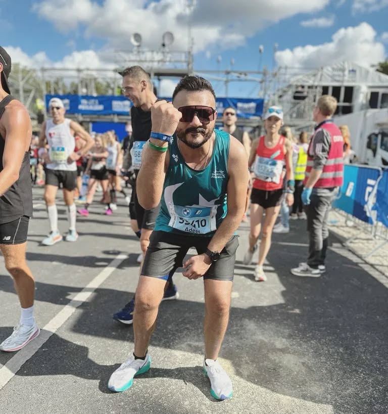 Sir Adeel Paperwala marathon